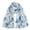 Blue, variant on Blue Scarfs Scarf Women Fashion Floral Printing Paris Gauze Scarf Tie Scarf Prevents In Cape Large Scarf