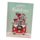 thumbnail image 5 of Merry Xams Lino Hecho Decoración Invierno Arpillera Patio Jardín Coche de dibujos animados, 5 of 6