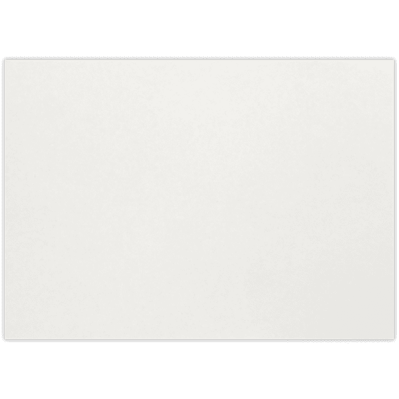 LUXPaper A1 Flat Card, 3 1/2 x 4 7/8, Natural White, 50/Pack