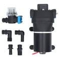 thumbnail image 1 of Bomba de agua autocebante de alta presión para lavado doméstico, 3,3 GPM, 35 PSI, 12 V, 10 A, 1 of 14
