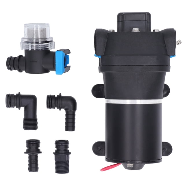 Bomba de agua autocebante de alta presión para lavado doméstico, 3,3 GPM, 35 PSI, 12 V, 10 A