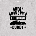 thumbnail image 4 of Inktastic Great Grandpas Lil Racing Buddy Boys or Girls Baby T-Shirt, 4 of 5