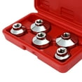 thumbnail image 4 of jinwen 5Pcs Auto Oil Caps Wrench Socket Set 3/8" Universal for for, 4 of 5