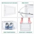 thumbnail image 4 of Cajas para Zapatos Apilables Organizador Transparente 10 Piezas, 4 of 5