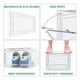 thumbnail image 4 of Cajas para Zapatos Apilables Organizador Transparente 10 Piezas, 4 of 5