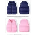 thumbnail image 4 of Ruyang Kids Boys Girls Quilted Puffer Vest Lightweight Sleeveless Zip Up Down Jacket Fall Winter Warm Soft Mock Neck Coat, 4 of 6
