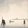 thumbnail image 2 of Letestu, Yann 12x12 Gold Ornate Wood Framed with Double Matting Museum Art Print Titled - Venise, 2 of 4