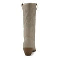 thumbnail image 3 of Soda Women Cowgirl Cowboy Western Stitched Boots Pointy Toe Knee High Reno-S Beige Sand 10, 3 of 4