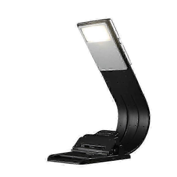 Piece Bookmark Book Light, USB Rechargeable Book Clip Light LED Student Dormitory Study Night Light Dimmable Eye Protection Reading Clip Book Light, E