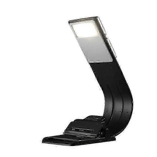Piece Bookmark Book Light, USB Rechargeable Book Clip Light LED Student Dormitory Study Night Light Dimmable Eye Protection Reading Clip Book Light, E