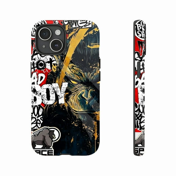 Streetwear Gangsta Style Phone Case for Teens/Young Adults - Bold Graffiti Design, Durable & Shockproof - Compatible with iPhone 11/12/13/14/15/16 (Pro Max/Plus)