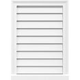 thumbnail image 2 of Ekena Millwork GVPVE14X1203SF Support de Surface Verticale PVC Évent Gable, Blanc Apprêté d'Usine, 2 of 4