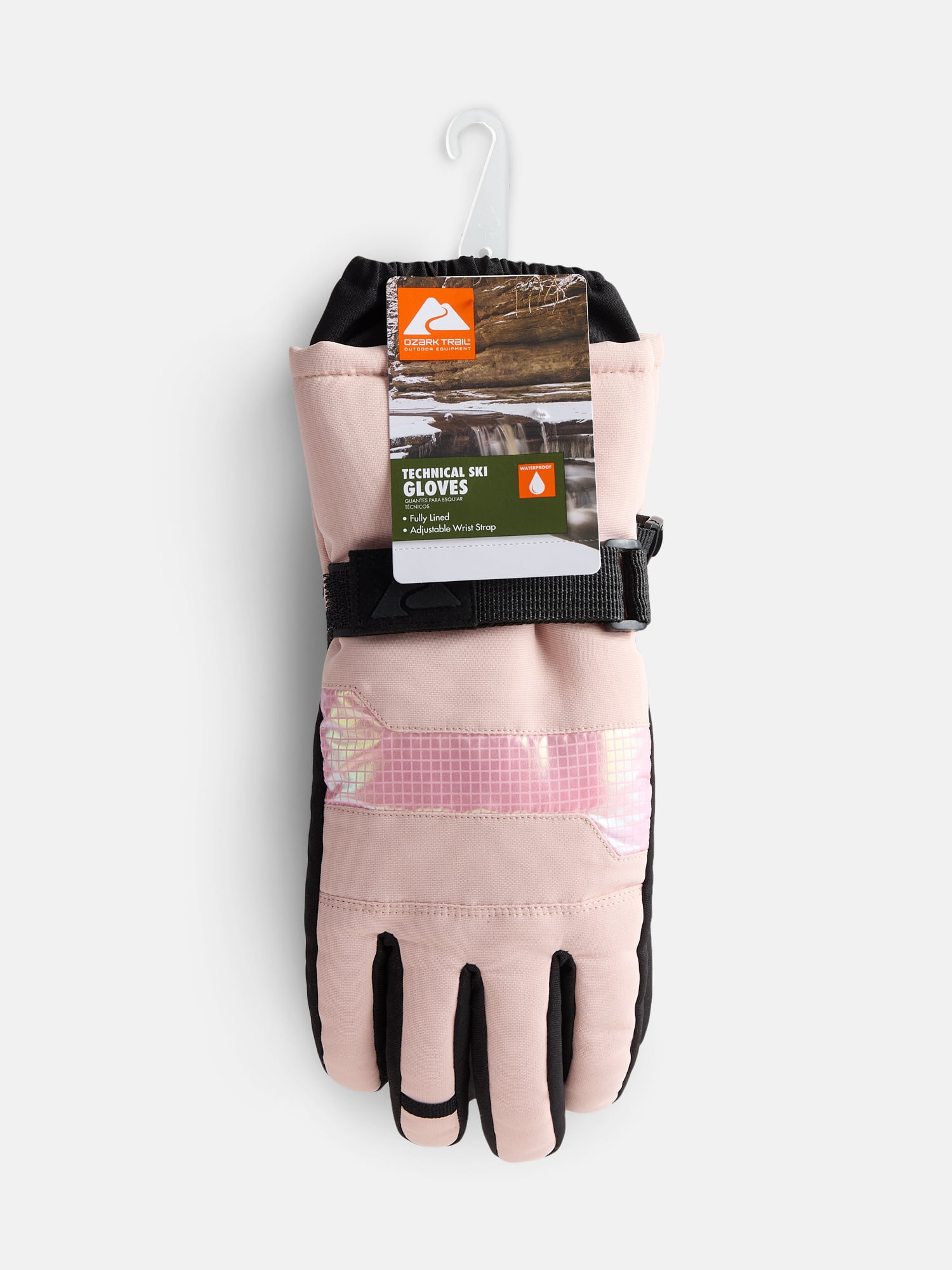 Ozark Trail Girls Technical Ski Gloves, Sizes S-XL