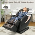 thumbnail image 2 of Costway Relaxation25 Massage Chair Full Body Zero Gravity SL-Track Electric Massage Recliner with Voice Control, Blue-Tooth Speaker, Auto Shoulder Detection, Full Body Air Bag, 2 of 10