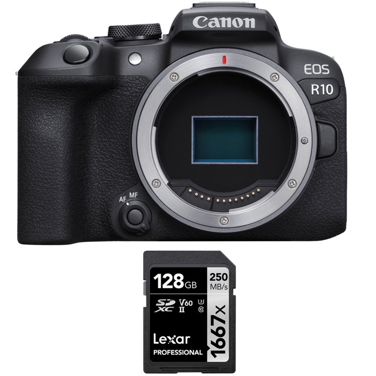 Canon EOS R10 Full-Frame Mirrorless Camera w/ 24.2 MP CMOS (Body