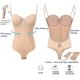 thumbnail image 3 of Backless Body Shaper For Women Push Up Bra Low Back Thong BodysuitL, 3 of 5