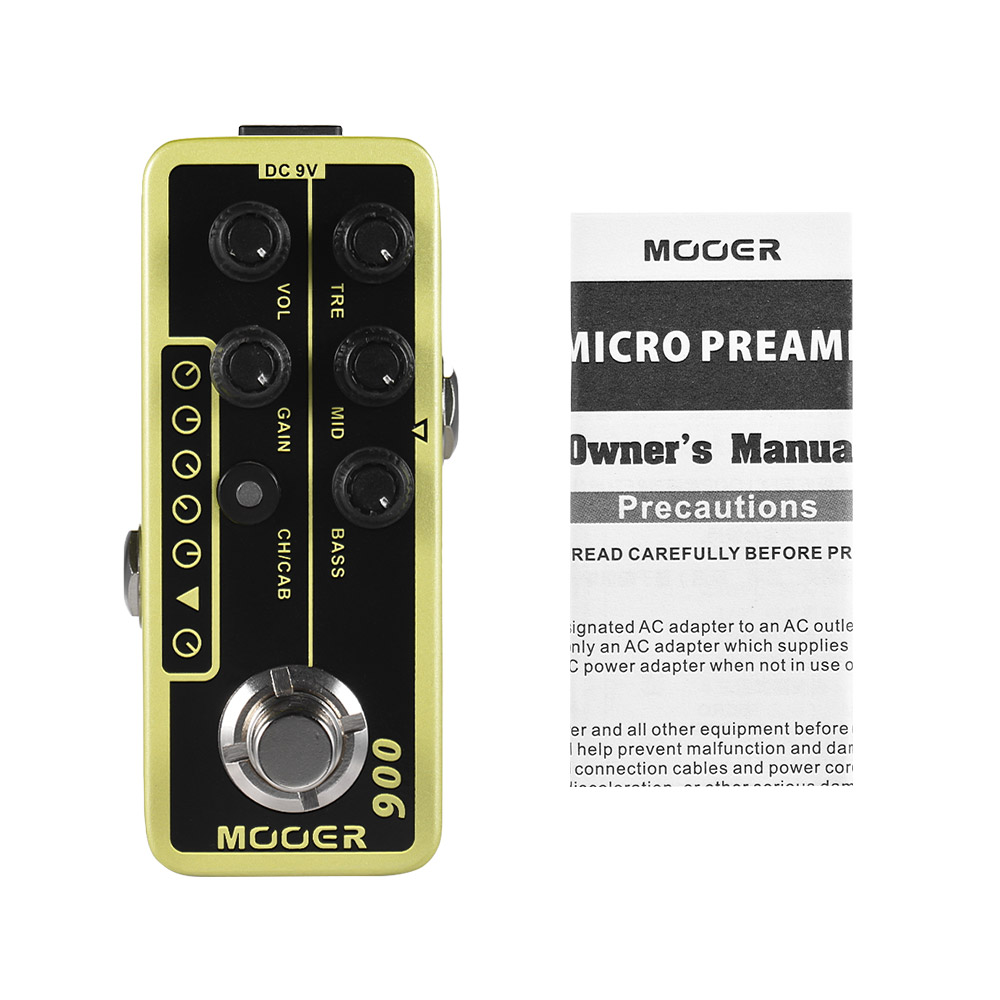 MOOER MICRO PREAMP Series 006 Classic Deluxe American Blues Combo