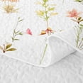 thumbnail image 5 of Manfei Rustic Wildflower Quilt Full 3-Piece,Cottagecore Blossom Full Bedspread Sets,1 Coverlet and 2 Pillowcases, 5 of 7
