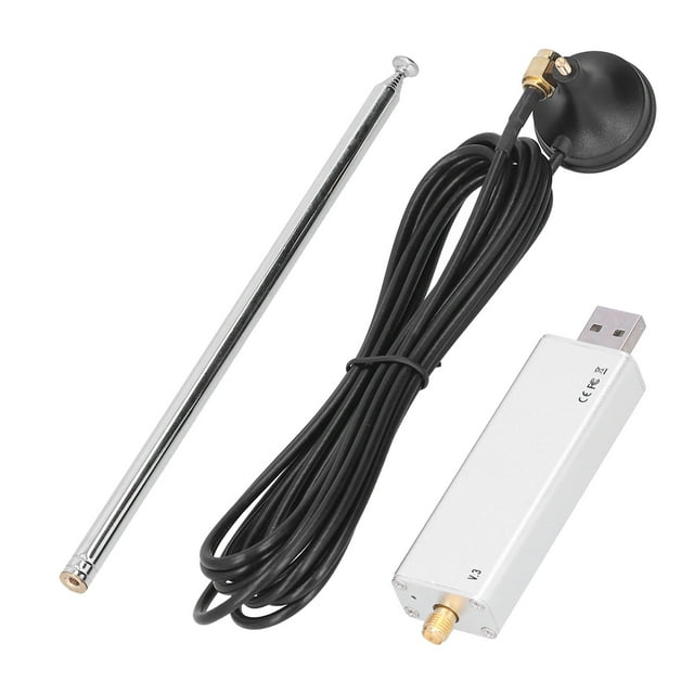 Antenas de Radios, Software de Estabilización de 2.4MHz definido radio RTL-SDR R820T2 V3 RTL2832U Para Computadoras
