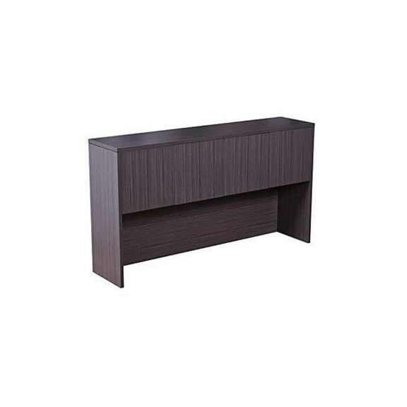 Boss Hutch With Doors, Driftwood 71*15*36