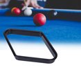 thumbnail image 5 of 9 Balls Professional Billiards Triangle Racks Wear-resistant Black Sports Plastic Practical Accessory Smooth Pool Table Durable, 5 of 5