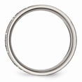thumbnail image 2 of Titanium Flat 8mm Laser Design Polished Band, 2 of 9