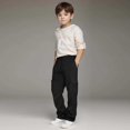 thumbnail image 2 of GDREDA Toddler Pants Children's Casual Sports Boys Drawstring Sweatpants, 2 of 8