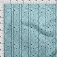 thumbnail image 3 of oneOone Cotton Poplin Baby Blue Fabric Stripe & Texture Diy Clothing Quilting Fabric Print Fabric By Yard 42 Inch Wide, 3 of 4
