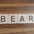 thumbnail image 2 of 2 Sets Kids Alphabet Stencil Capital Lowercase Drawing Template Painting Stencil, 2 of 10