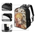 thumbnail image 4 of My Hero Academia Anime Himiko Toga Unisex Backpack Schoolbag Bookbag 2 Compartment Daypack Satchel Rucksack Travel Laptop Bag, 4 of 6