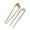 C#992, variant on Momihoom U-Shaped Hair Pins Metal Vintage Hair Sticks French Hair Pin Hairstyle Chignon for Women