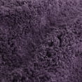 thumbnail image 7 of Clara Clark Shaggy Bath Rug with Non-Slip Backing Rubber - Machine Washable Super Soft Bathmat - Plush Absorbent Bathroom Rug, Large - 32 x 48, Eggplant, 7 of 7
