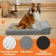 thumbnail image 3 of 100 * 60cm Cama para Perros Grande,Cama Ortopédica para Perros con Espuma Viscoelástica de Recuperación Lenta,Cama para Perros XL 39in Extraíble y Lavable con Base Antideslizante, 3 of 8