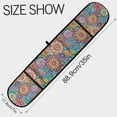 thumbnail image 3 of 35" x7" Double Oven Mitt Heat Resistant Oven Gloves Withstands Up to 200°C for Kitchen Baking & BBQ Vibrant and Colorful Flower, 3 of 6
