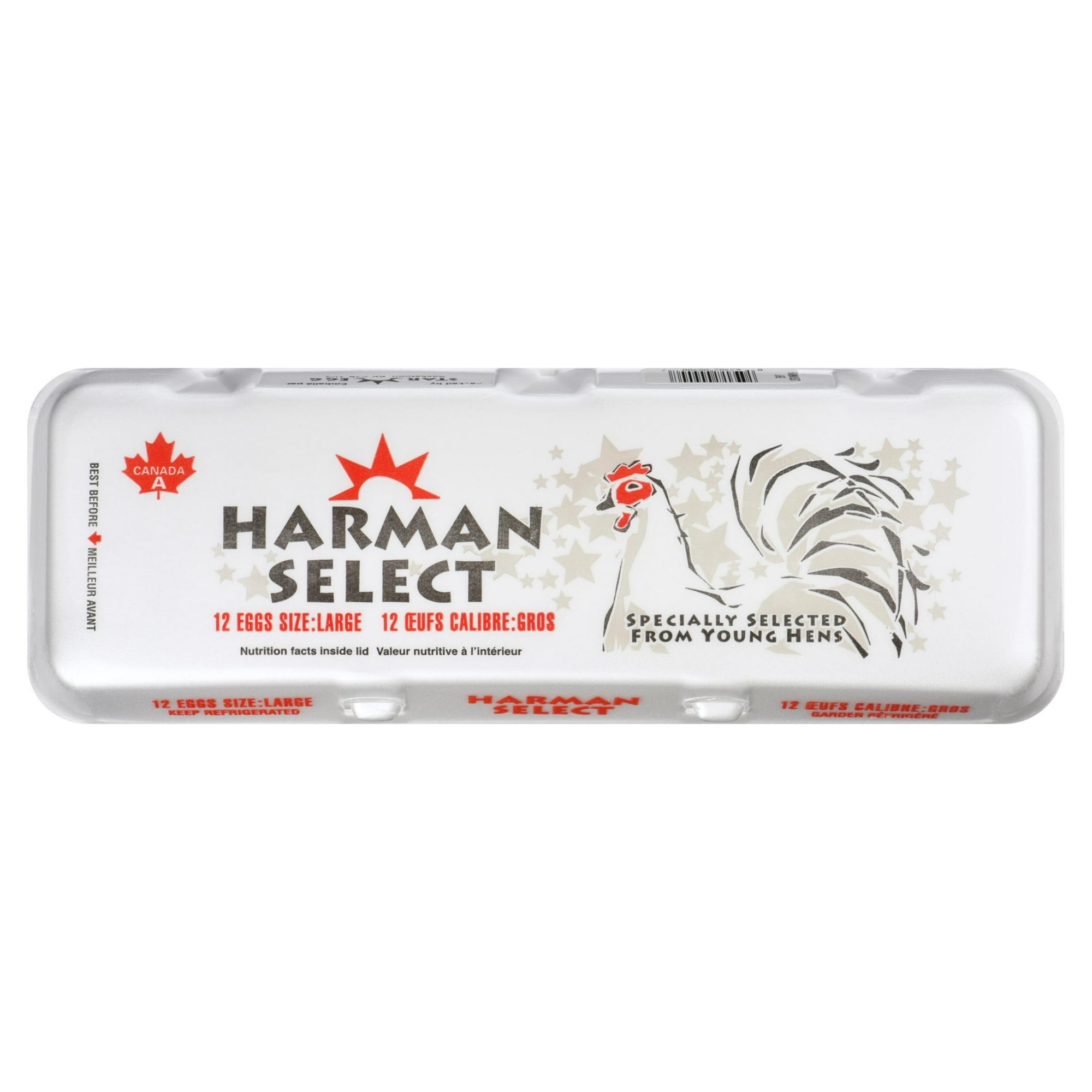 Harman Select Large White Eggs