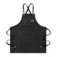 thumbnail image 1 of Advancent Delantal de lona, ​​delantales de trabajo gruesos, fundas de delantales, ropa de trabajo cómoda, accesorio de cubierta, vestido para el Utensilios de cocina Negro Advancent HA011664-01, 1 of 6