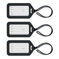 thumbnail image 2 of Etiquetas de equipaje MIFFLIN Mifflin-USA (negras, paquete de 100) de PVC, 2 of 6