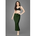 thumbnail image 4 of Trendmalls Lycra Spendex Saree Shapewear Petticoat for Women-P01-Mehndi, 4 of 6
