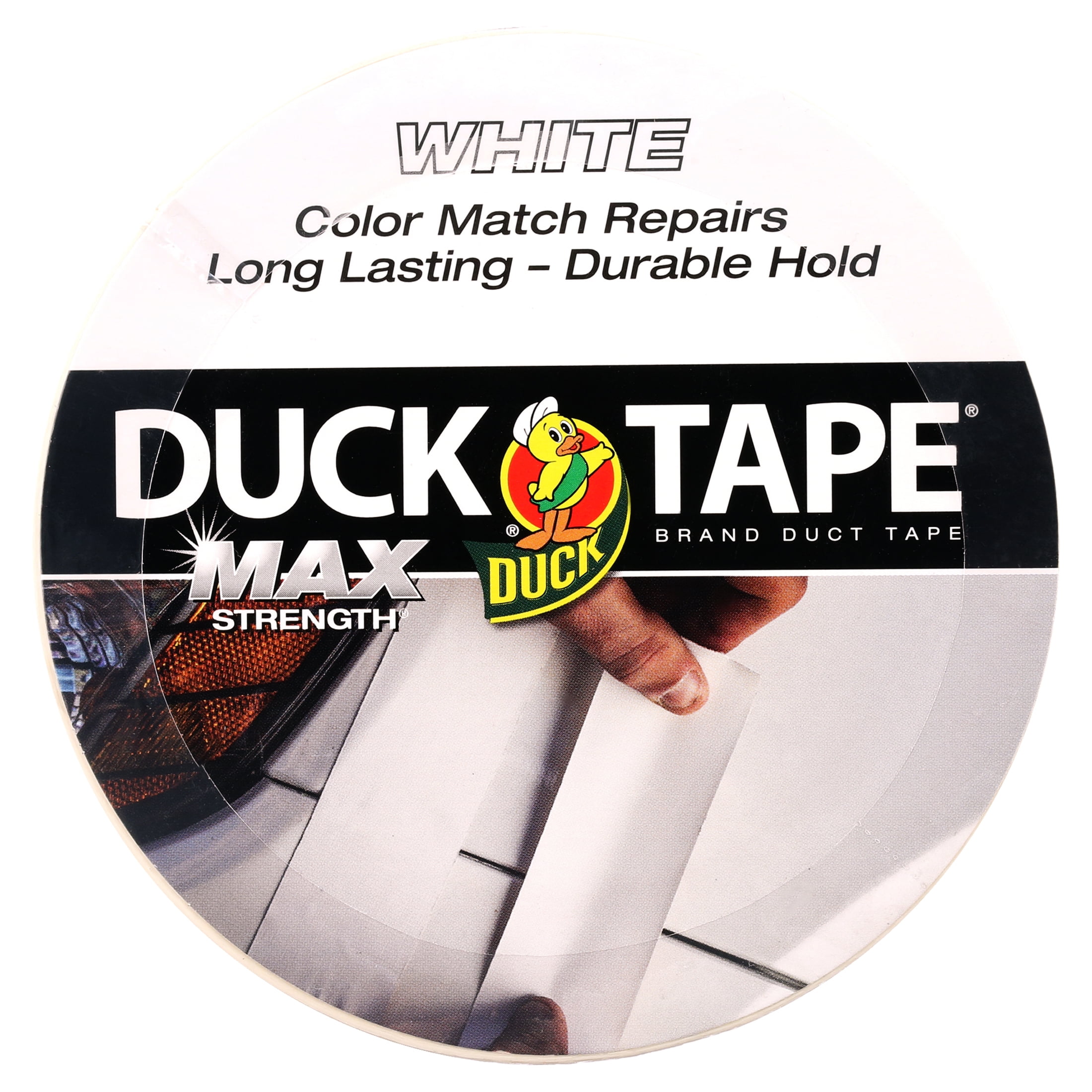  SHU240866  Duck Brand Max Strength Brand Duct Tape, White, 1.88  x 35 yd