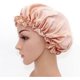 thumbnail image 4 of Satin Sleep Cap For Women Long Hair Silky Bonnet For Curly Hair Waterproof Satin Hair Cap For Sleeping Extra Large Double Layer Adjustable Satin Bonne, 4 of 5