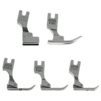 SOPOTUTU 5-Piece Sewing Machine Binding Foot Set Steel Accessories Replacement Parts for Stitching
