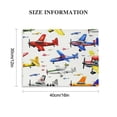 thumbnail image 3 of Orinice Airplanes Fine Art Aesthetic Poster & Print Wall Painting for Home Decor 16x12in, 3 of 6