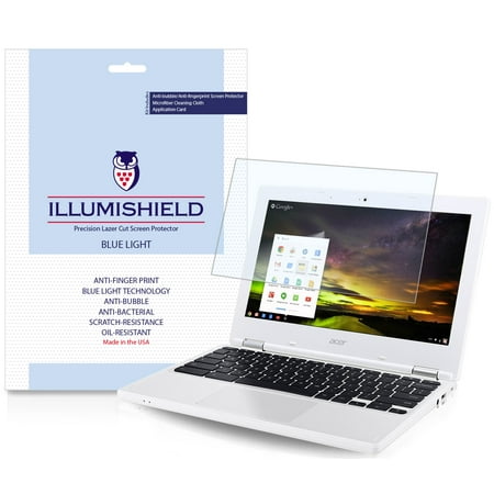 1x iLLumiShield Blue Light Filter Screen Protector Acer Chromebook 11 CB3-131 - Walmart.com