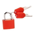 thumbnail image 4 of Esquirla 2x Mini Padlock Anti- Lock Case for Diary Jewelry Box Red , Red, 3 Pcs, 4 of 7