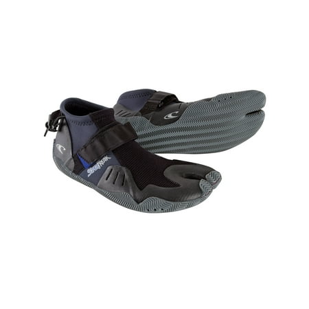 

O Neill Superfreak Mens Tropical 2mm Split Toe boots Black 14