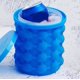 thumbnail image 4 of Cubitera portátil con moldes for cubitos de hielo: máquina de hielo grande 2 en 1 for cócteles y bebidas, 4 of 7