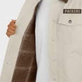 thumbnail image 6 of Men's NFL x Darius Rucker Collection by Fanatics Tan Green Bay Packers Midweight Canvas Full-Button Jacket, 6 of 6