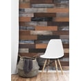 thumbnail image 2 of Smart Paneling 11337 0.25 x 5 x 24 in. 3D Mixed Wood Reclaimed Diy Installation Wall Planks, Case of 12, 2 of 8