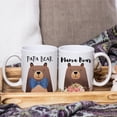 thumbnail image 2 of Mama Bear and Papa Bear Coffee Mugs,Father's Day Mother's Day gifts for Mom and Dad,Valentine's Day Christmas Gifts for Parents, 2 of 6