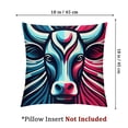thumbnail image 4 of Cow Throw Pillow Case, Cute Colorful Design Decor Pillow Cover, Bedroom Living Room Cushion Cover for Couch Sofa Bed, 4 of 7